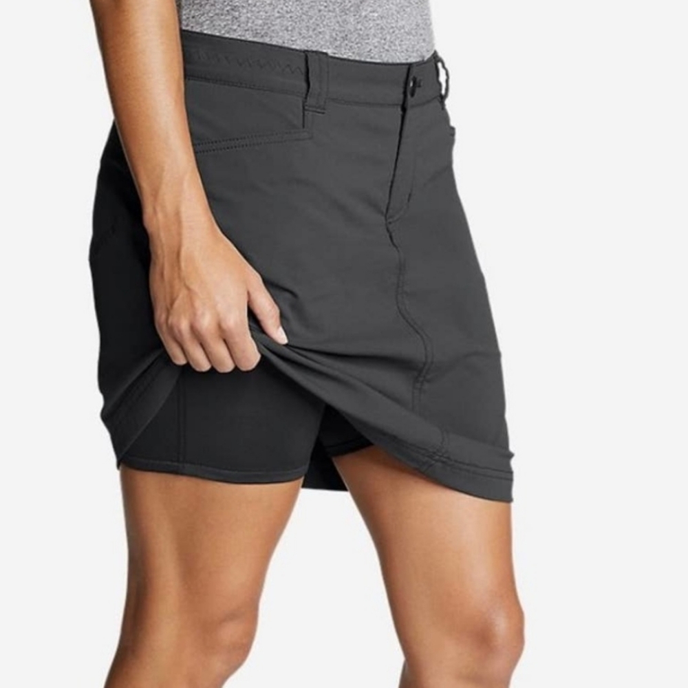 Eddie Bauer Adventurer 2.0 gray skort size 12